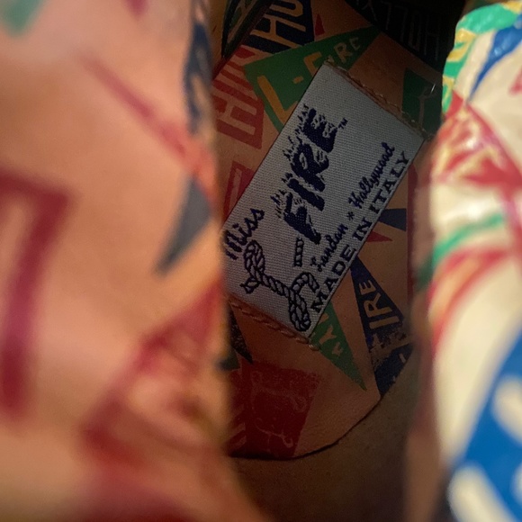 Miss-Fire fabulous painted suede boots sz 39 - Picture 9 of 11